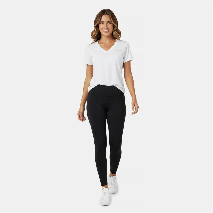 USA Pro The USA Pro Tech V Tee Ladies White