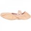 Slazenger Split Sole Canvas Ballet Shoe Ladies Nude