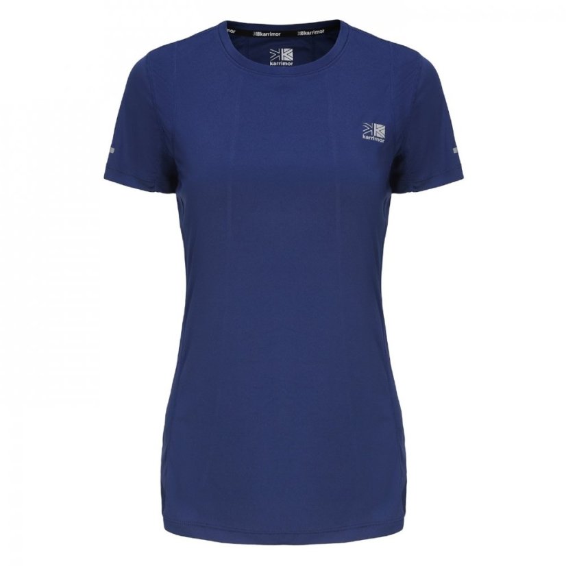 Karrimor Short Sleeve Polyester T Shirt Ladies Midnight Blue