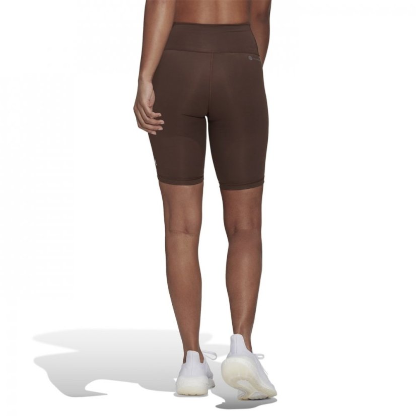 adidas Women's Performance Gym Shorts Brown