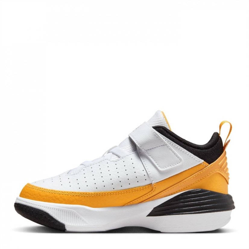 Air Jordan Max Aura 5 Little Kids' Shoes Yellow/White