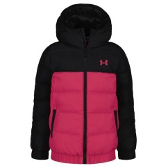 Under Armour Kids' Lightweight Puffer Jacket Black/Pink