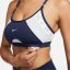 Nike Dri-FIT Indy Women's Light-Support 2-Piece Pad Logo Sports Bra Blue/Grey