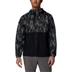 Columbia Spire Valley™ Hooded Windbreaker Black Print