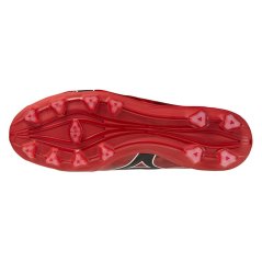 Mizuno Alpha II Pro Adults Firm Ground Football Boots Red/Black/Gold