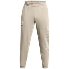 Under Armour Men's PR Icon Open Hem Fleece Joggers Brown