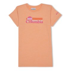 Columbia Mission Peak Graphic Shirt Juniors Orange