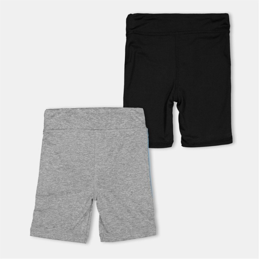 Reebok Kids' Jersey Jogger Shorts Silver