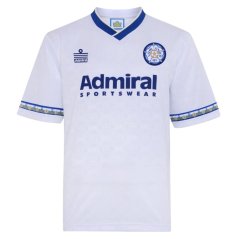 Score Draw SD Leeds United Retro Home Shirt 1993 Mens White/blue