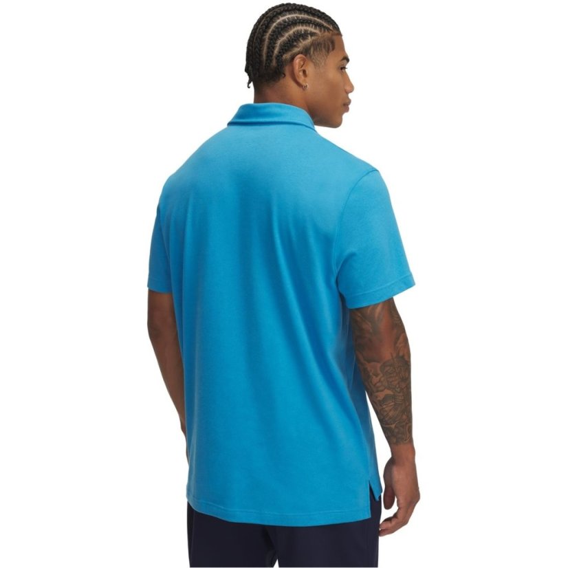 Under Armour Men's Icon Short-Sleeve Performance Polo Shirt Blue