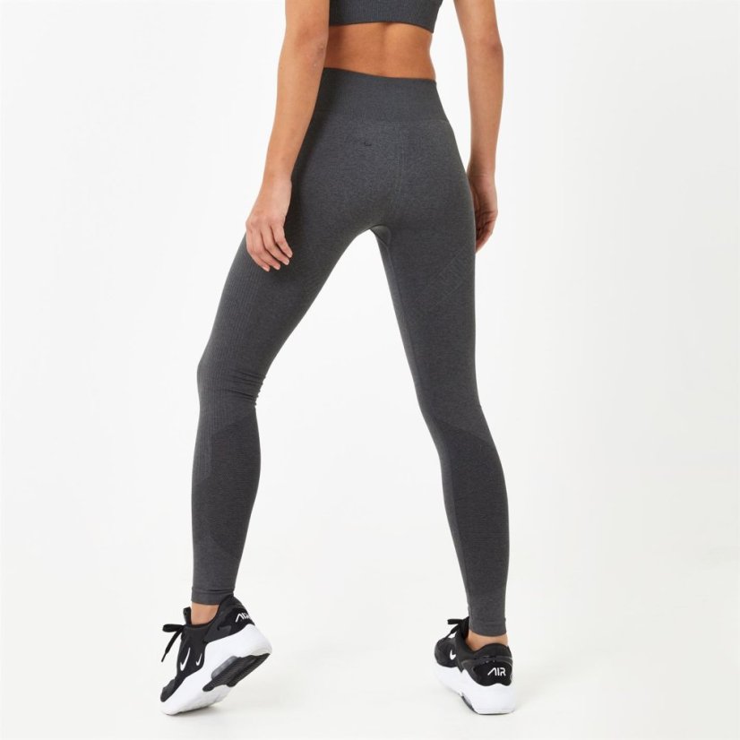 USA Pro Core High Rise Seamless Tights Womens Charcoal