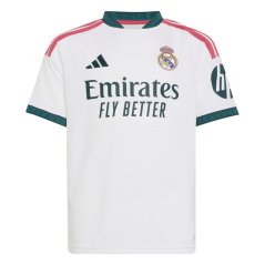 adidas Real Madrid Home Kit 2026/27 Juniors White/Green