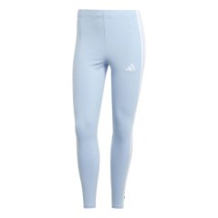 adidas Essentials 3 Stripe Leggings Womens Glow Blue