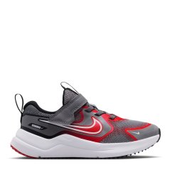 Nike Cosmic Runners Childrens Grey/Red