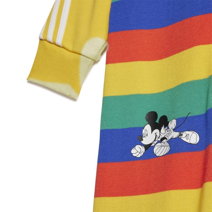 adidas Adidas X Disney Mickey Mouse Bodysuit Kids Onesy Unisex Red/Gold/Grn