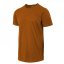 Fabric Short Sleeve pánské tričko Brown