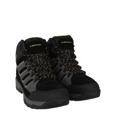 Dunlop Michigan Steel Toe Cap Boots Mens Black/Charcoal
