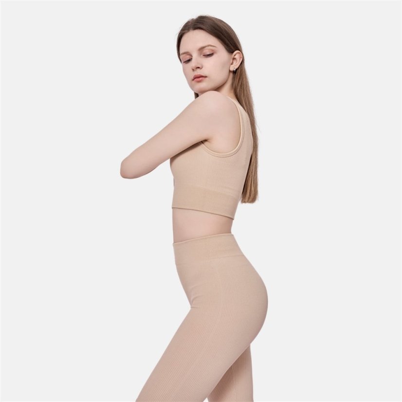Miso High Waisted Legging Womens Nude