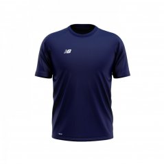 New Balance Sport Essentials Run T-Shirt Mens Navy