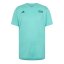 adidas Men's Ber23 Legends Short-Sleeve Performance Gym Top aqua