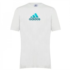 adidas Graphic Logo pánske tričko White Fade