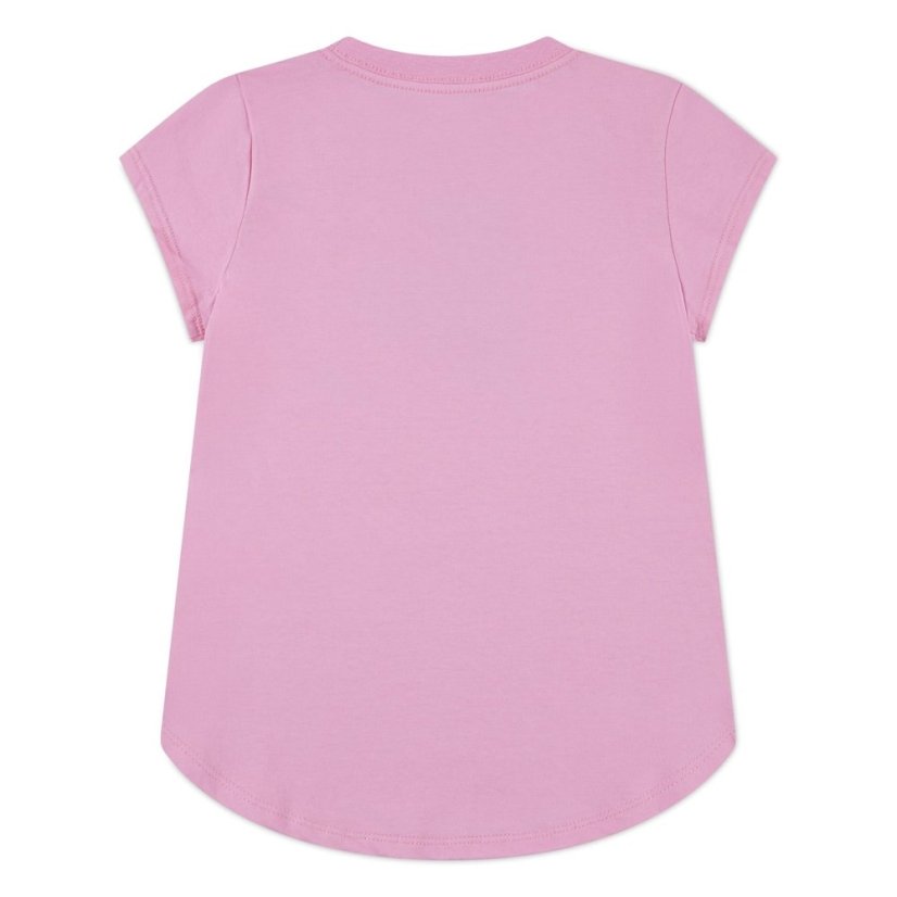 Nike HBR Short Sleeve T-Shirt Infant Girls Pink