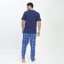 Howick Flannel Pyjama Set Navy/Blue