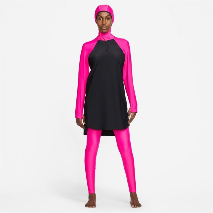 Nike Modest Victory Luxe Full Coverage Swim Dress Pink Prime