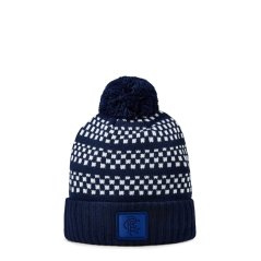 Castore Rangers Knit Bobble Hat Adults Navy