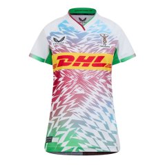Castore Harlequins Away Shirt 2024 2025 Womens Wht/Red/blu