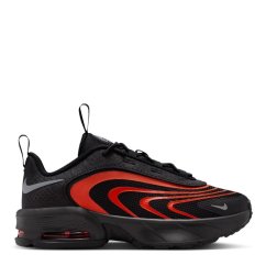 Nike Kids' Air Max Fire Trainers Black/Orange
