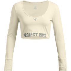 Under Armour Women's Long Sleeve Performance Gym Top Brown