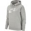 Nike Sportswear Essential Fleece Pullover dámska mikina Grey Hth/ Whi