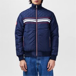 Lonsdale Bomber Jacket Mens Navy