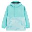 Karrimor Kids' Half Zip Windproof Hooded Long Sleeve Padded Softshell Jacket Blue/Printing