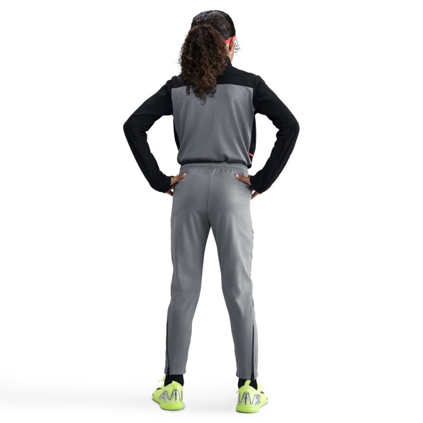 Nike Academy Training Tracksuit Bottoms Juniors Grey/Black