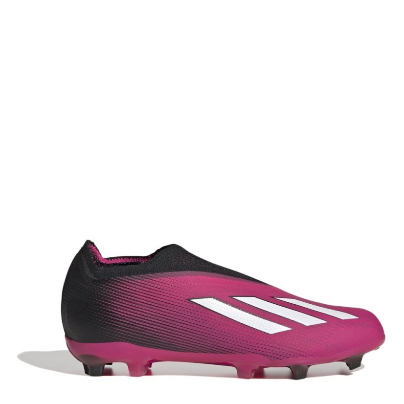 adidas X Speedportal+ Infant Firm Ground Football Boots Pink/White