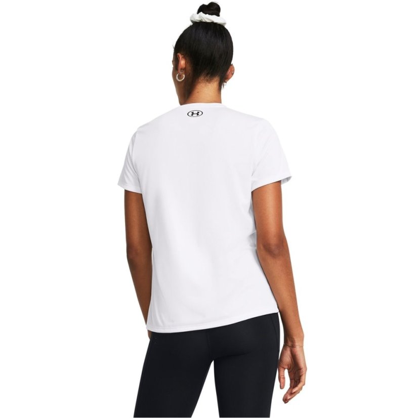 Under Armour Tech™ V-Neck Short Sleeve Womens White