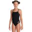 Arena Girls' Team Swimsuit Challenge Black White