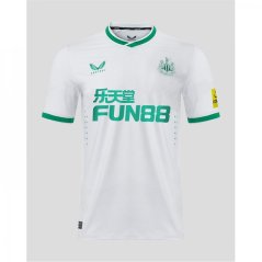 Castore Newcastle United FC Alternate Authentic Shirt Mens 2022/2023 White/Green