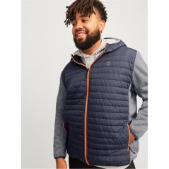 Jack and Jones + Quilted Jkt Sn99 Grey Melange