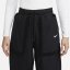 Nike Sherpa Jogging Bottoms Womens Black/White