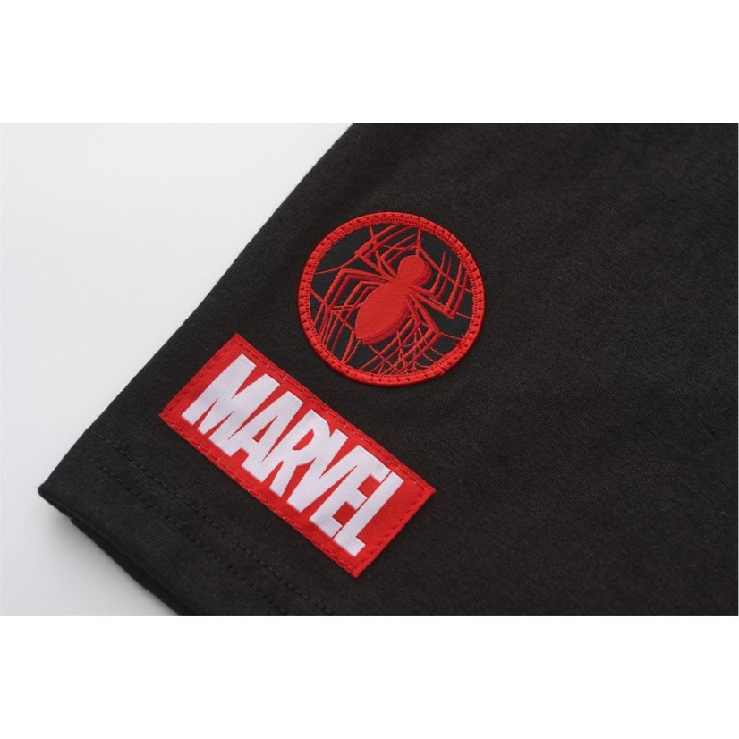 Everlast Spiderman Sports T-Shirt Juniors Black