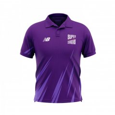 New Balance Northern Super Chargers Polo Shirt Junior Boys Purple