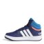 adidas Hoops Mid Shoes Dk Blu/Turbo