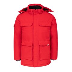 Lee Cooper Cooper Men Padded Parka Jacket Red