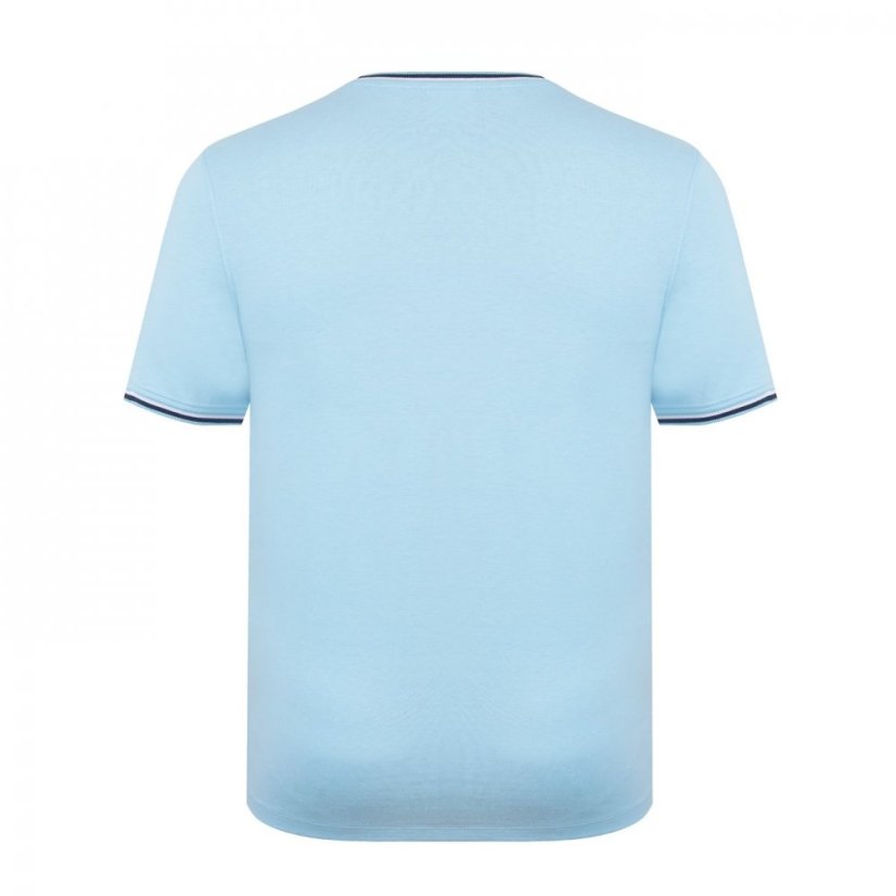 Slazenger Tipped pánské tričko Cirrus Blue