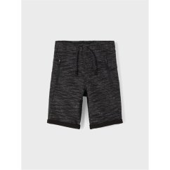 Name It Kids' Long Bermuda Shorts Black