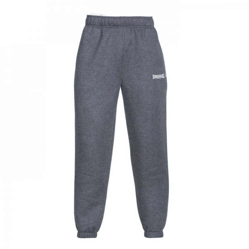 Lonsdale Essential Joggers Mens Charcoal M