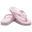 Crocs Men's Bayaband Flip Flops Ballerina Pink